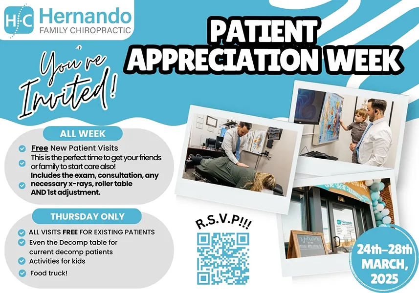 Chiropractic Hernando MS Patient Appreciation Week